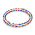 Kaleidoscope | Silver | Galaxy Glass Bead Bracelet